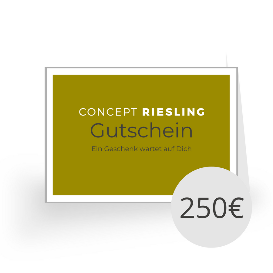 Concept Riesling Gutschein (Webshop & Tastings) - Concept Riesling