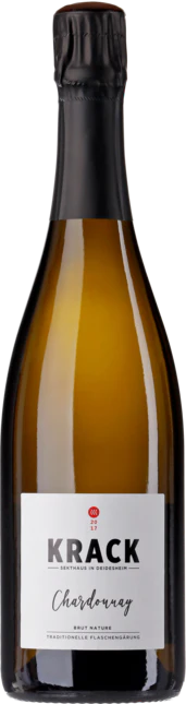 Krack Chardonnay 2019 brut nature Schaumwein Pfalz Sekt